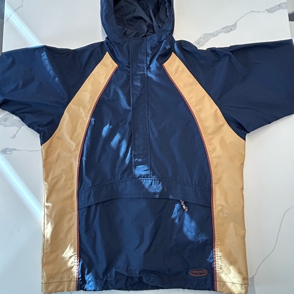 Vintage 90s Patagonia Kid's Back Bowl Anorak windbreaker jacket